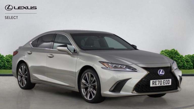 2020 Lexus ES 2.5 300h F Sport Saloon 4dr Petrol Hybrid E-CVT Euro 6 (s/s) (218 ps) SALOON Petrol...