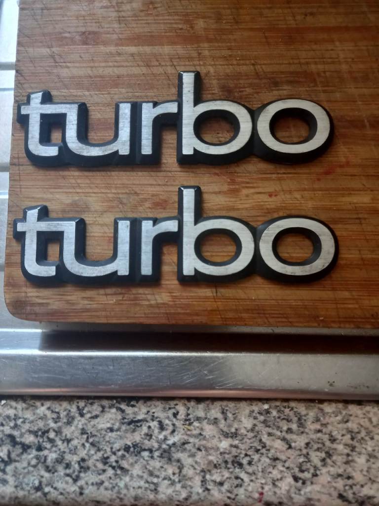 Saab turbo badges 