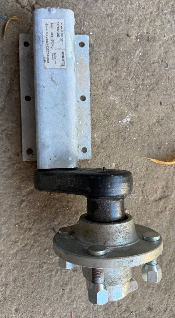 Knott 550kg trailer suspension unit,new.r/h