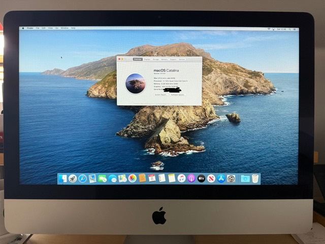 Apple iMac 21.5 Inch Late 2013 Desktop PC - macOS Catalina, £50.00