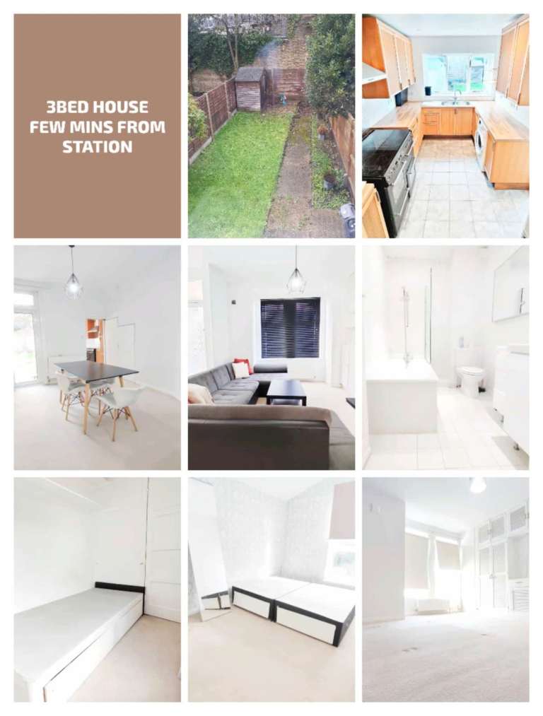 3 BED HOUSE - DOUBLE RECEPTION- GARDEN FEW MINS FROM KINGSTON TOWN CENTER
