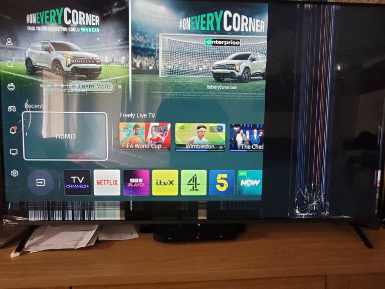 Toshiba 65 inch . For Spares and repairs only