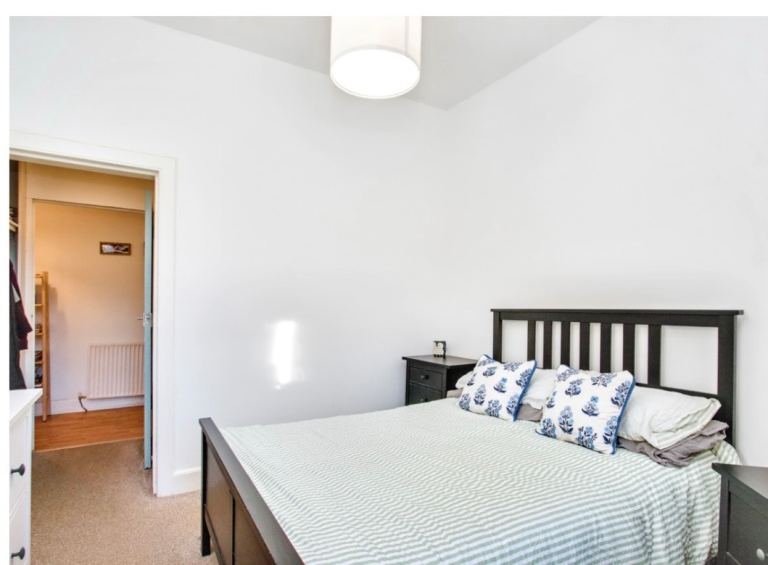 Black Wooden Double Bed frame - IKEA