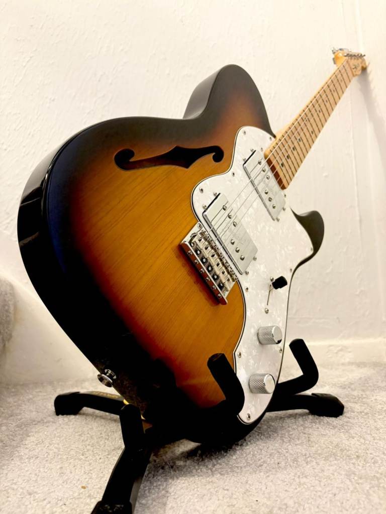 Like NEW Fender Squier Classic Vibe 70's Telecaster Thinline (Semi Hollowbody) Electric Guitar 🎸