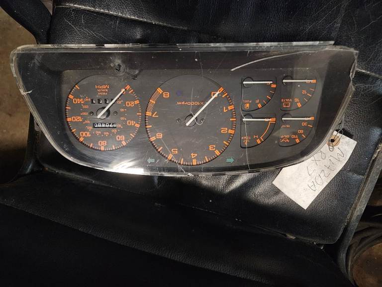Mazda RX7 clocks