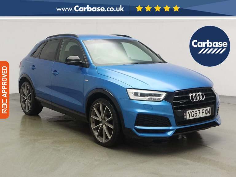 2017 Audi Q3 2.0 TFSI Black Edition SUV 5dr Petrol S Tronic quattro Euro 6 (s/s) (180 ps SUV Auto...