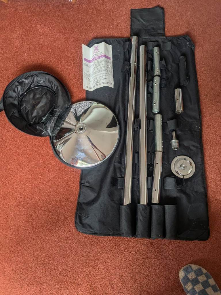 X-Pole XPERT Exercise and Dance Pole - Portable, Fair Condition