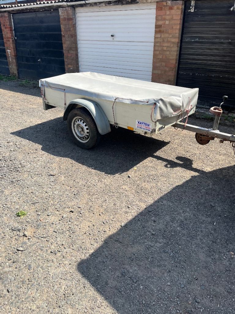 SINGLE AXLE TRAILER UNBRAKED ALLUMINIUM. 750 KGW