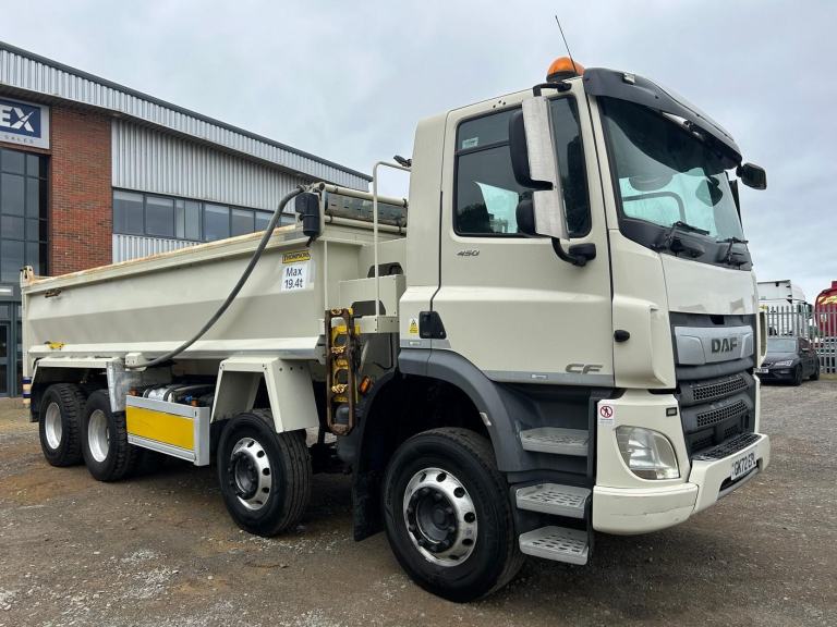 DAF FAD CF450 8X4 STEEL TIPPER 2022 – GK72 EPL