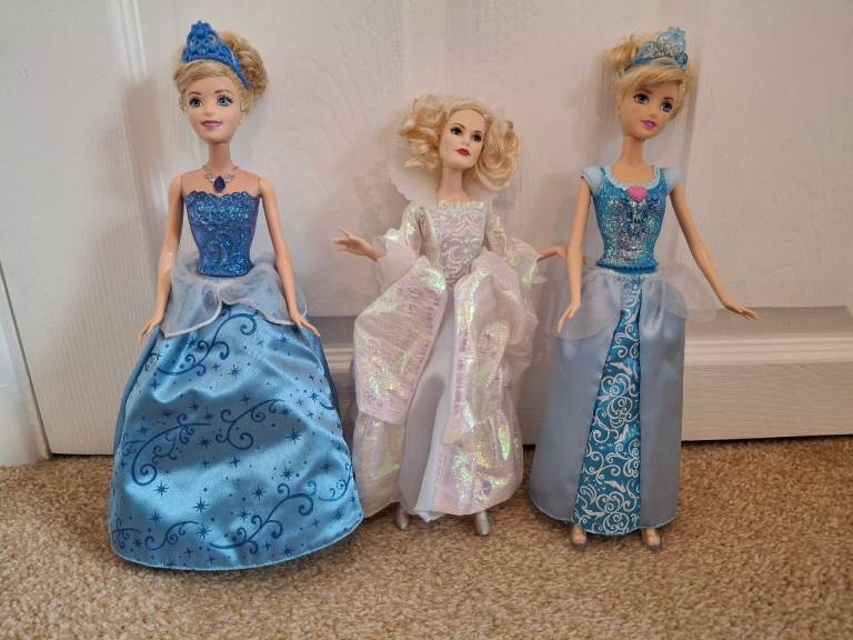 Disney Princess Cinderella Doll and Fairy Godmother Doll