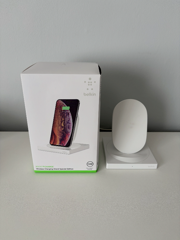 Belkin Wireless Charging Stand Special Edition. Comes with original box.
