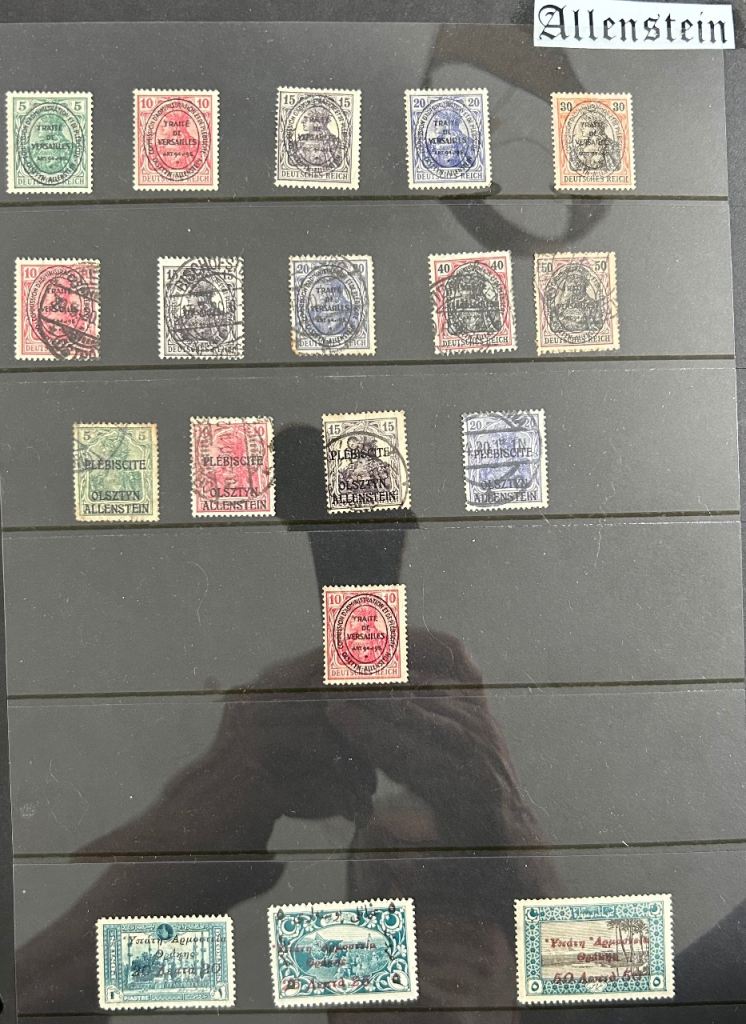 German empire stamps