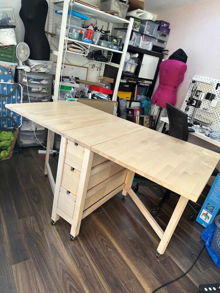 IKEA Norden Gateleg Table – Birch Wood, Excellent Condition