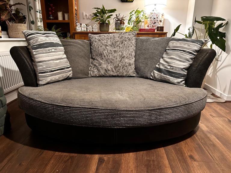 image for Grey Sofa with Cushions