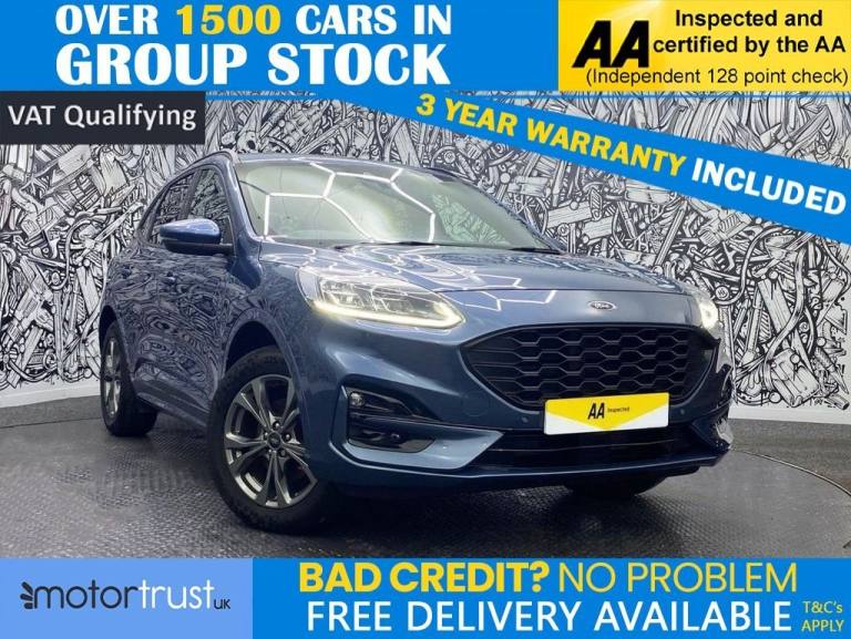 2022 Ford Kuga 2.5 EcoBoost Duratec 14.4kWh ST-Line SUV 5dr Petrol Plug-in Hybrid CVT Euro HATCHB...