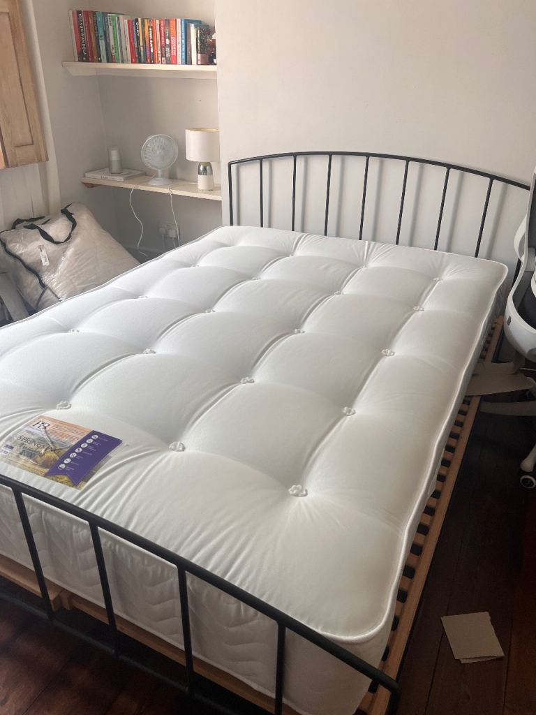 SpringKing Tuscany 2000 Pocket Sprung Mattress | Wool Silk Cashmere | Medium/Firm