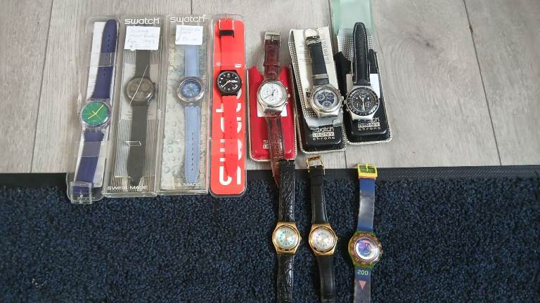 Job Lot of Swatch Watches - 