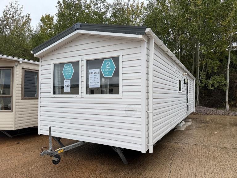 2 Bed Static Caravan 32x10 – DG, CH – Off Site Sale for Private Land