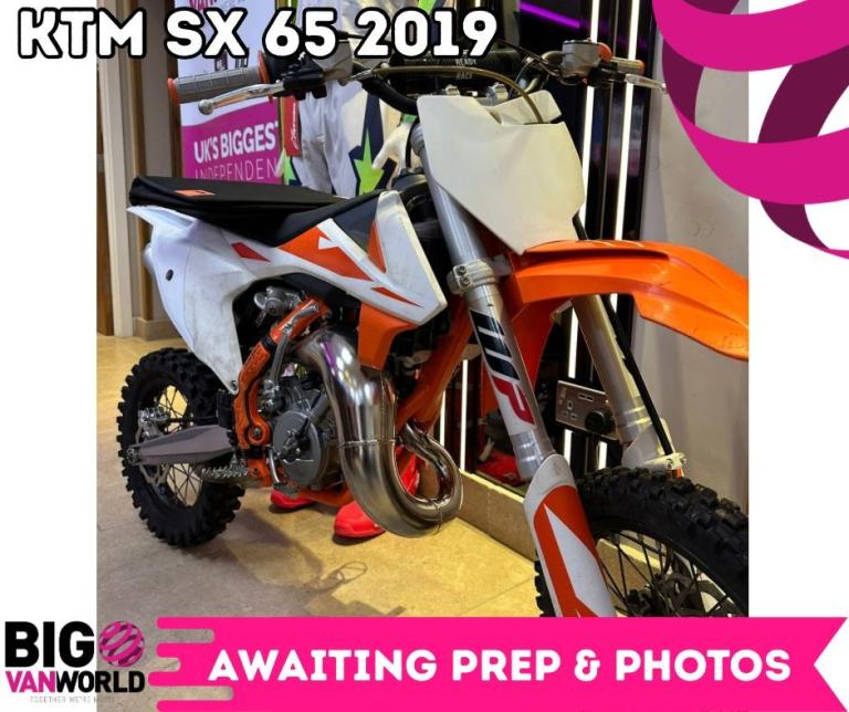 KTM SX 65 2019 - 95 Hours - BrandNew Top End, C&S - NewGraphics To Be Fitted