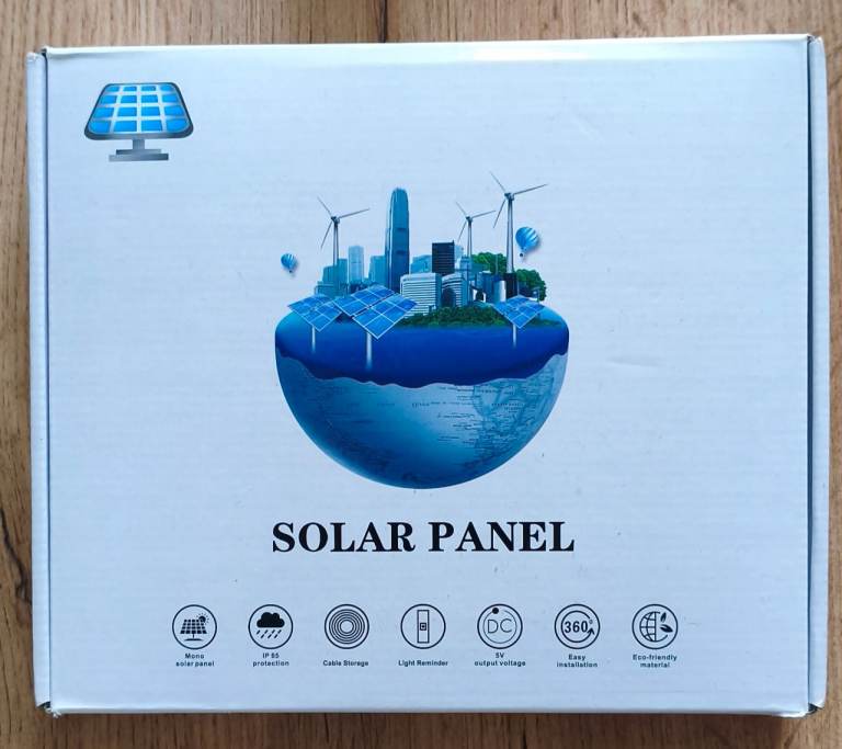 Solar panel for cctv 