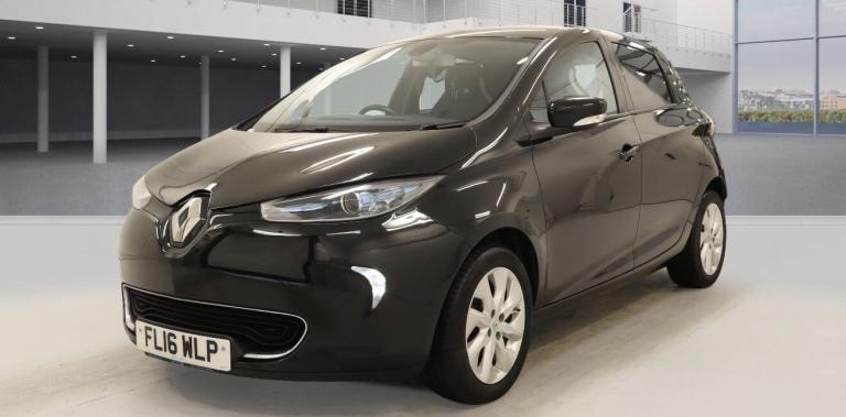 RENAULT ZOE Dynamique Nav Automatic Electric Black 5dr LOWTAX+SATNAV+9 STAMPS