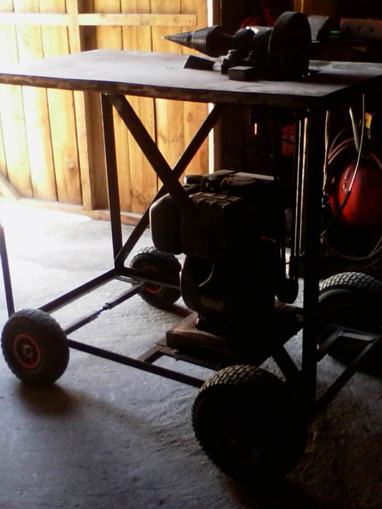 Diesel, log splitter, screw type,