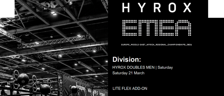 SELLING: Hyrox London Men Doubles 21.03