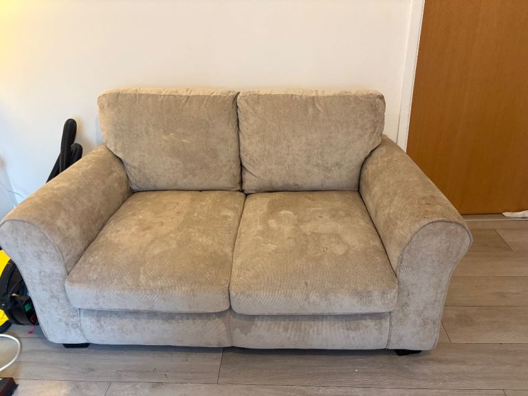 Argos Home Taylor Fabric 2 & 3 Seater Sofa Set – Mink 