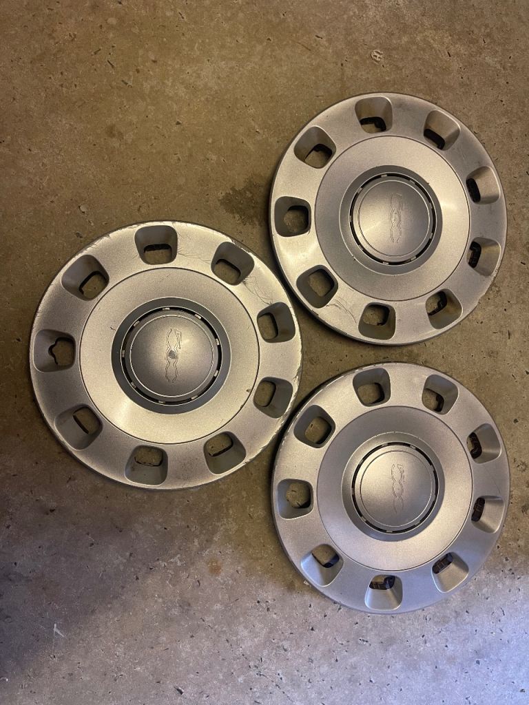 Fiat 500 wheel trims