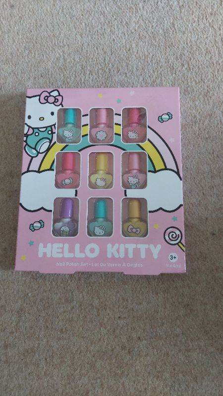 Hello Kitty Nail Polish Set – New, Unopened