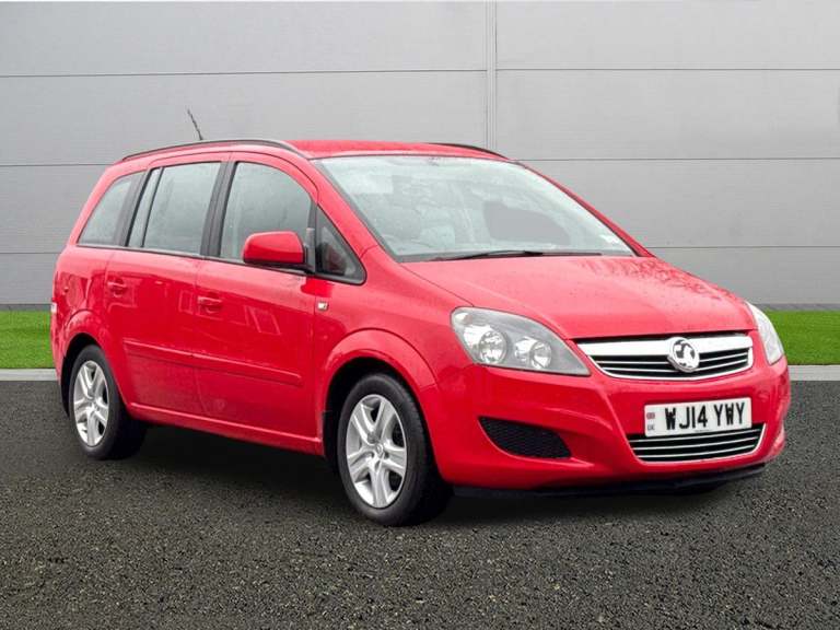 2014 Vauxhall Zafira 1.8i [120] Exclusiv 5dr MPV Petrol Manual