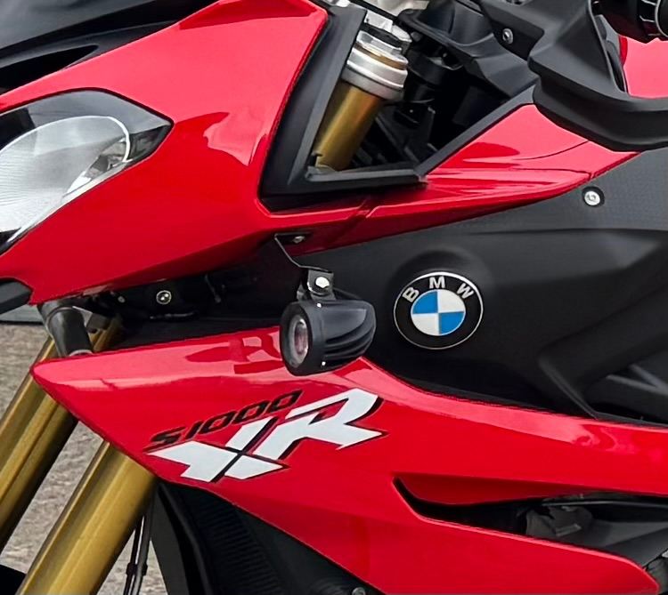 BMW S100XR Gen 1 (2016) Spotlight Mounting Brackets (Light Duty)