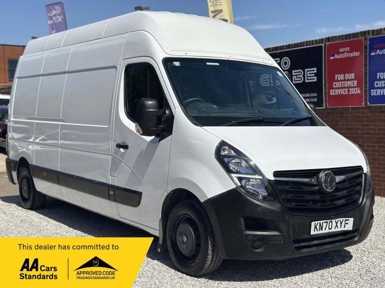 2020 Vauxhall Movano 2.3 CDTi 3500 BiTurbo Edition FWD L3 H3 Euro 6 5dr PANEL VAN Diesel Manual