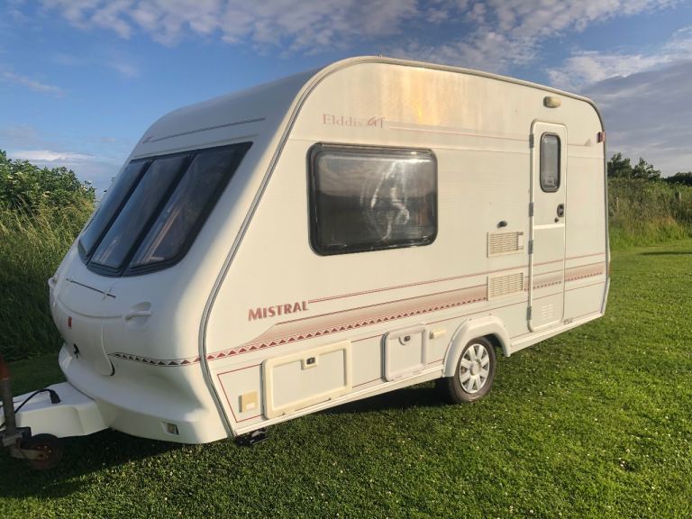 Elddis GT Mistral 2 berth caravan , with awning 
