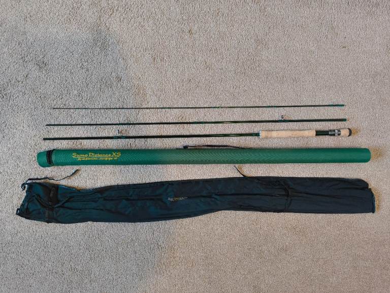 Sumo Distance XS 10ft 6/7 Fly Fishing Rod, reel, lines and flies – New Condition