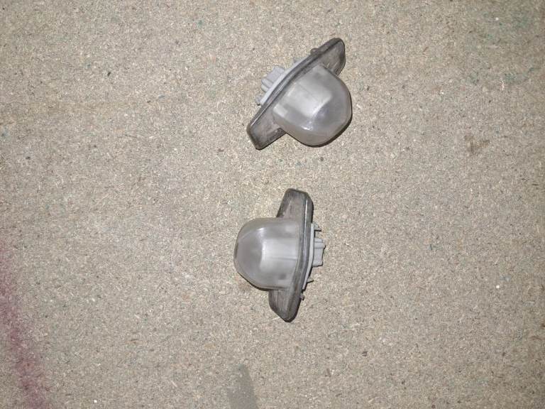 Crk mk3 boot both numberplate lights
