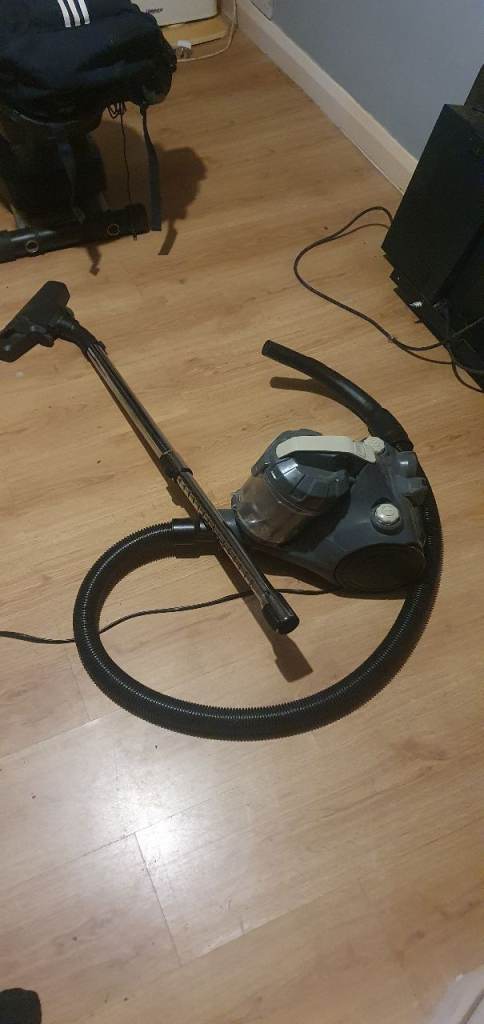 Cylinder Vacuum Cleaner – Black, Good Working Order