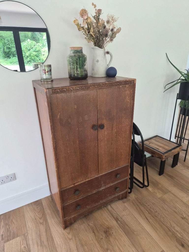 Vintage wooden cabinet