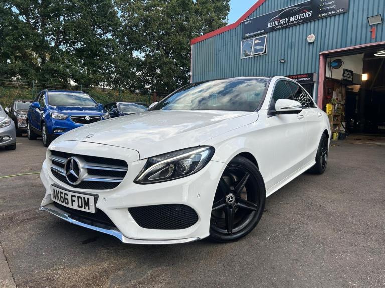 2016 Mercedes-Benz C Class 2.0 C200 AMG Line (Premium) 7G-Tronic+ Euro 6 (s/s) 4dr SALOON Petrol ...