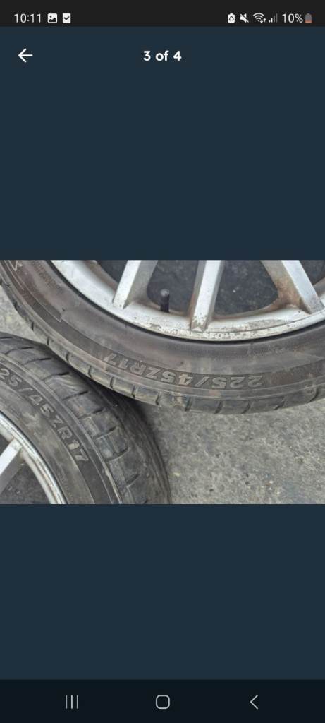 VW Golf GT Sport Alloys 17 inch £130 For Set Of 4. 