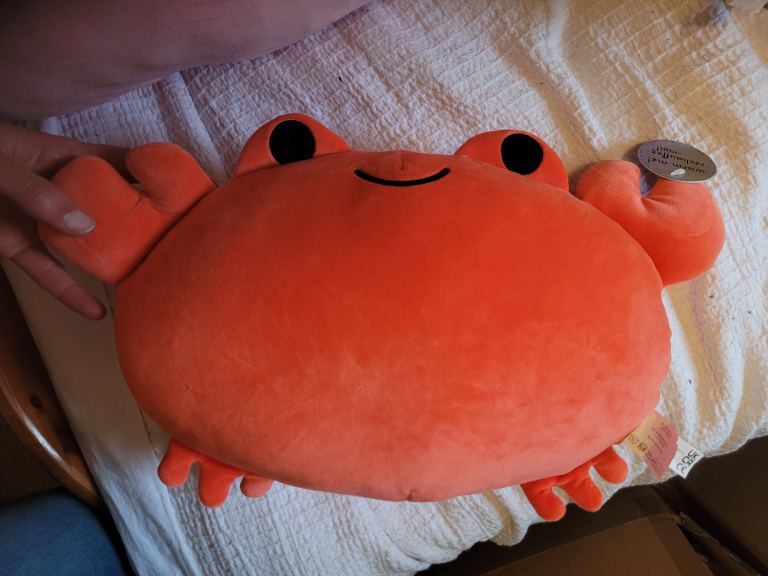 Microwave wheat bag Crab
