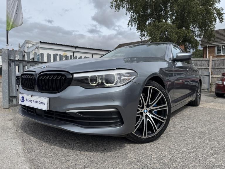 BMW 5 SERIES 2.0 520d SE Saloon Blue Auto Diesel 2017