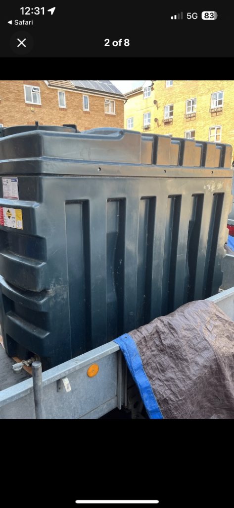 Bunded oil tank FREE LOCAL DELIVER 