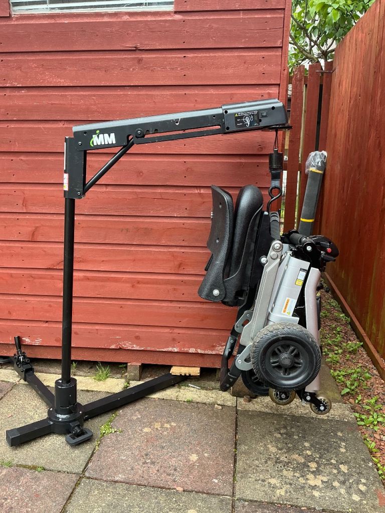 Mobility Scooter and Hoist.