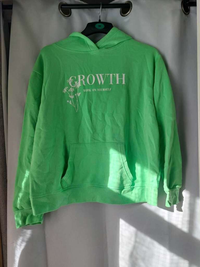 Green Print Hoodie
