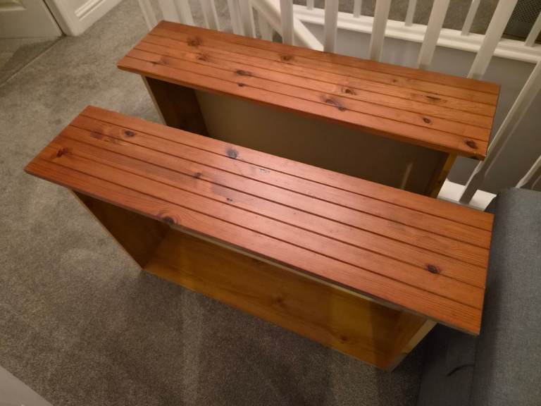 Pair of Wooden Under-Bed Storage Drawers – Good Condition