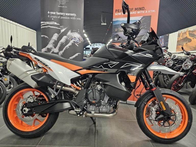 KTM SMT 890 save 2500 on 2026 RRP, also low rate finance promo for march 