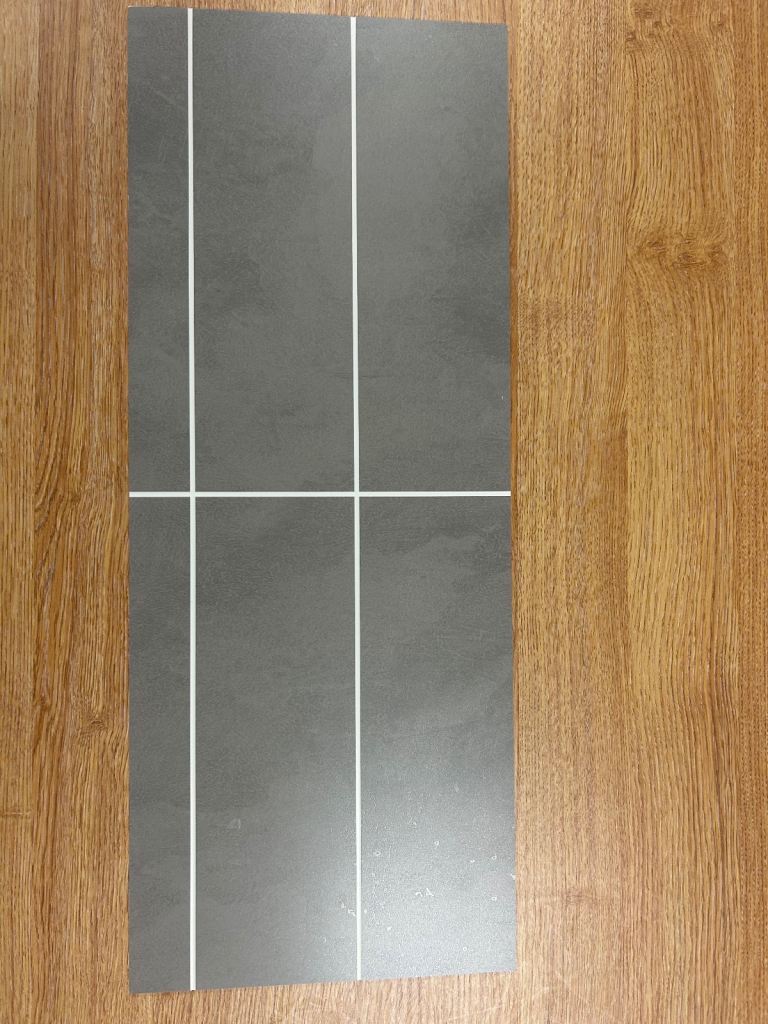 PVC tile effect cladding splash back