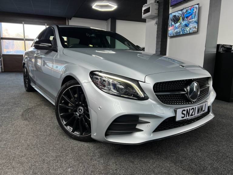 2021 Mercedes-Benz C Class 2.0 C220d AMG Line Night Edition (Premium) Saloon 4dr Diesel G-Tronic+...