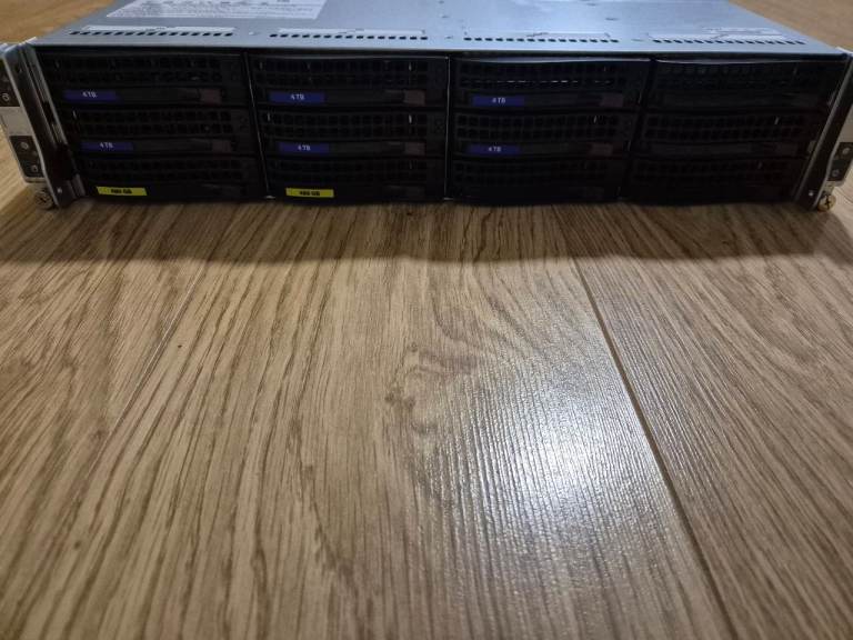 Supermicro SuperServer NUTANIX 3x X10DRT-P-G5-NI22 Nodes 6x E5-2620v4 NO RAM